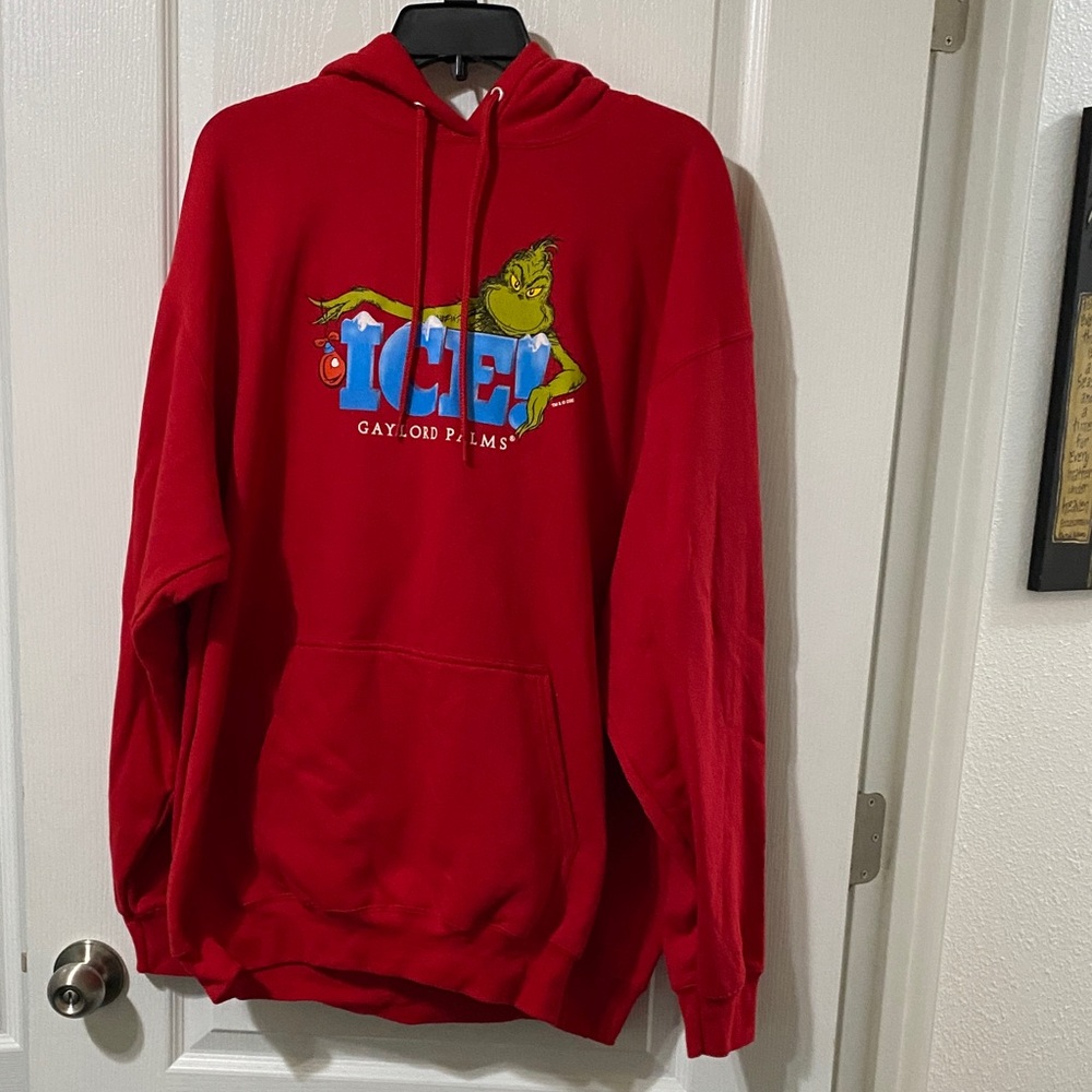 Ice Red Grinch Hoodie